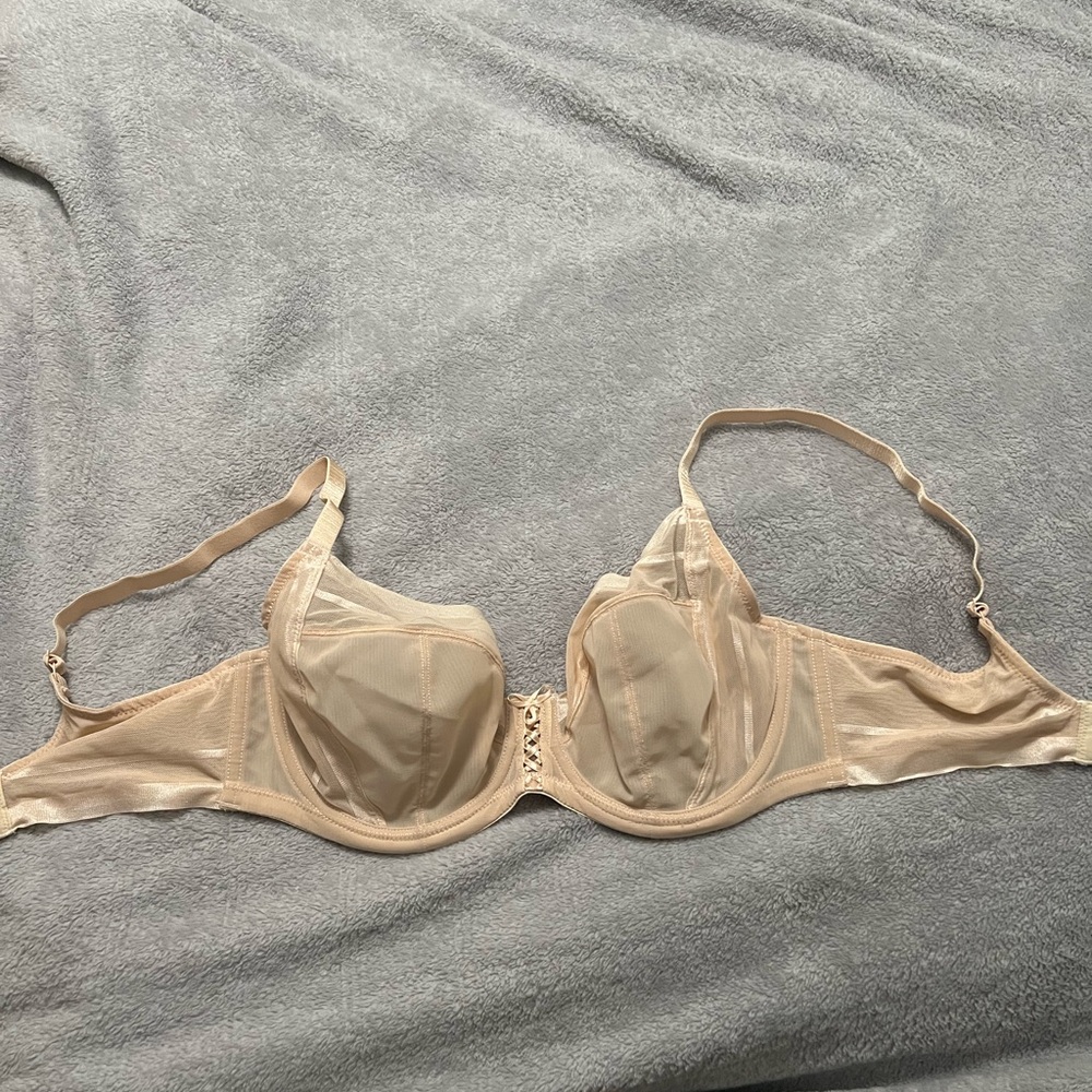 Parfait unlined underwire nude bra 32G US size